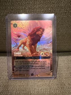 Topcut Foil Promo Simba Pride Protector