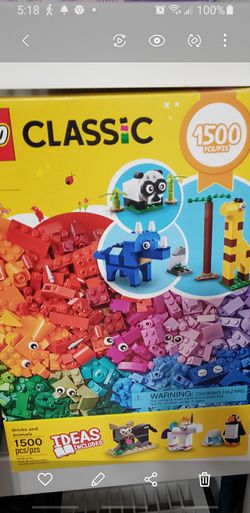 New Classic Lego 1500 Pieces