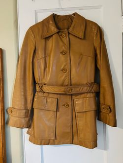 Brown Vintage Leather Jacket