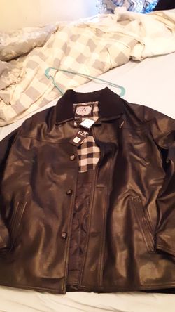 A Gmilano leather jacket