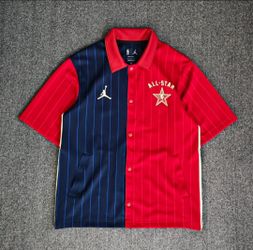Jordan Men's All Star 2024 Warm Up Jersey Size Medium