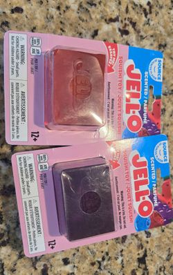 JELL-O  scented squishi toy