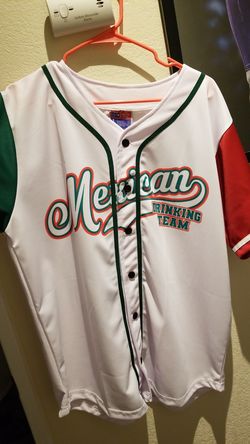 Mexican drinking team baseball jersey