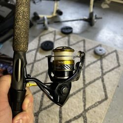 Fenwick Hmx Spinning Rod 9’6 With Shimano Nasci Reel