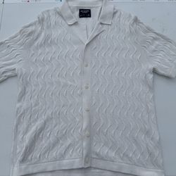 Abercrombie & Fitch Button Down Sweater Polo