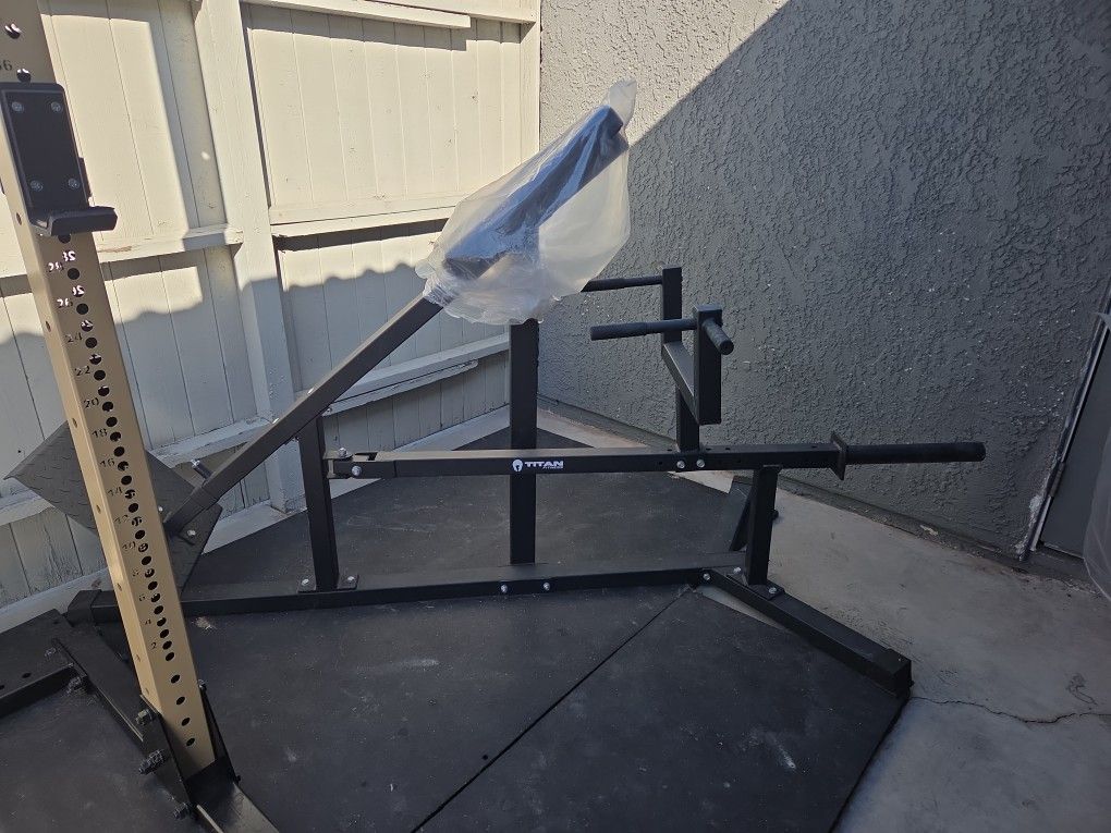 Titan Fitness Chest Support Tbar Row