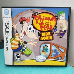 Phineas And Ferb Ride Again Nintendo DS Game 