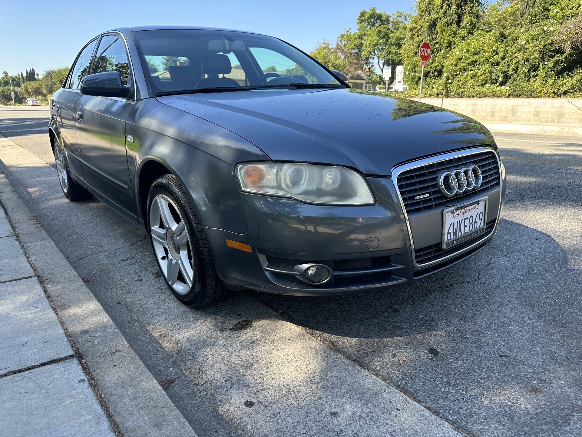 2008 Audi A4 Quattro Turbo 4 cyl 130 k  ONE OWNER  MECHANICAL SUPER WELL TAKEN CARE OF RUNS LIKE A BAT OUT OF HELL PAINT IS OK Interior almost perfect