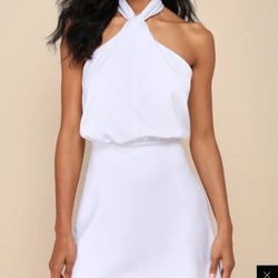 NEW Lulus Dress White