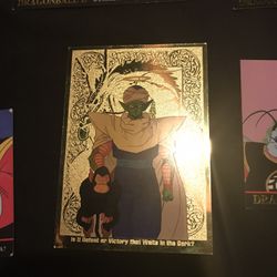 9 dragon Ball Z Cards 