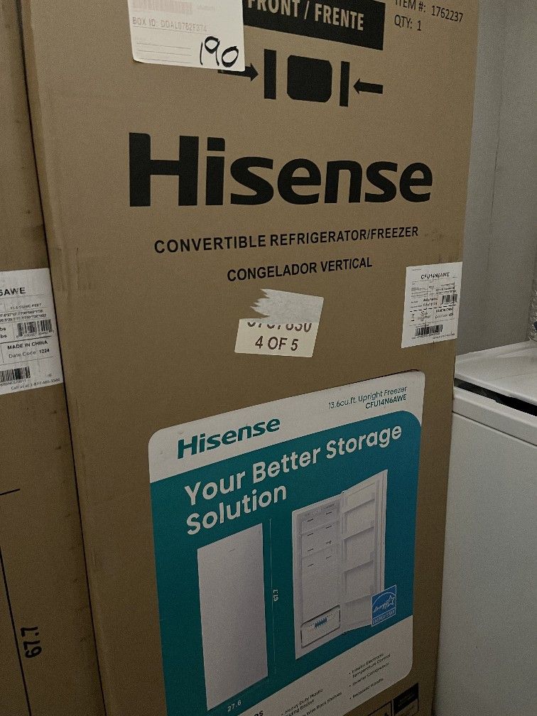 Hisense Upright Freezer