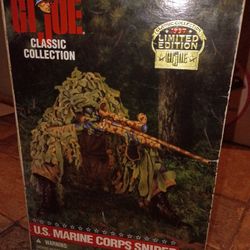 GI JOE CLASSIC COLLECTION U.S. MARINE CORPS SNIPER