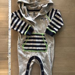 Seahawk Onsie 0-3 Month