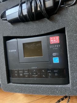 Canon Selphy CP1200 Wireless Compact Photo Printer with case