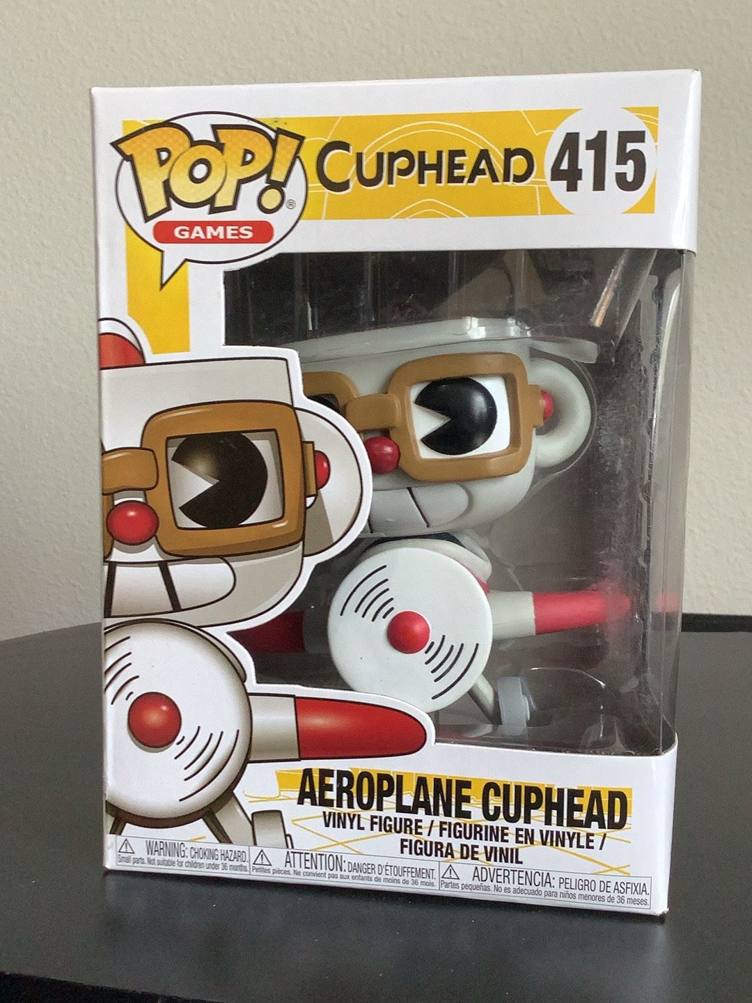 Funko Pop! Cuphead - Aeroplane Cuphead #415