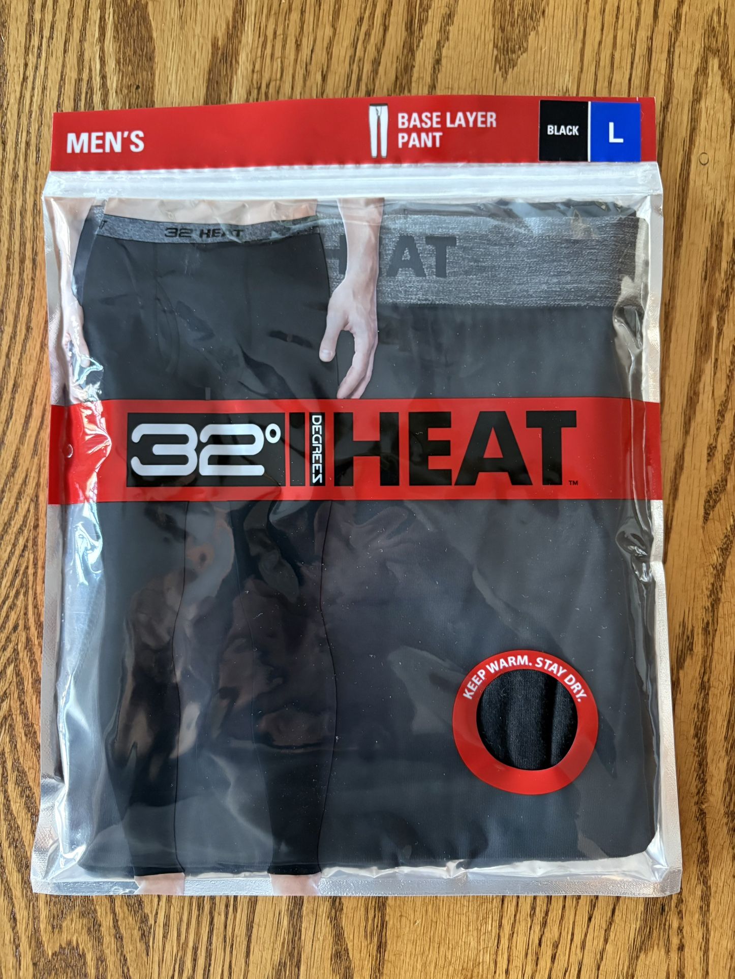 Men’s Base Layer Pant Large (new)