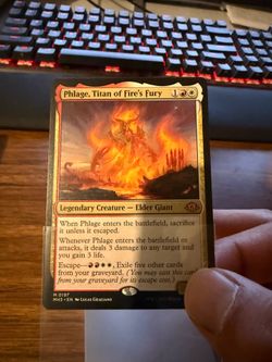 Phlage, Titan of Fire’s Fury
