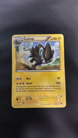 Luxray Holo Rare Pokémon Card 46/122