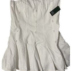 Wild fable white tube dress for women