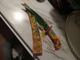 Chinese Dragon Decorative Sword with Scabbard