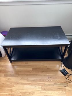 Black coffee table