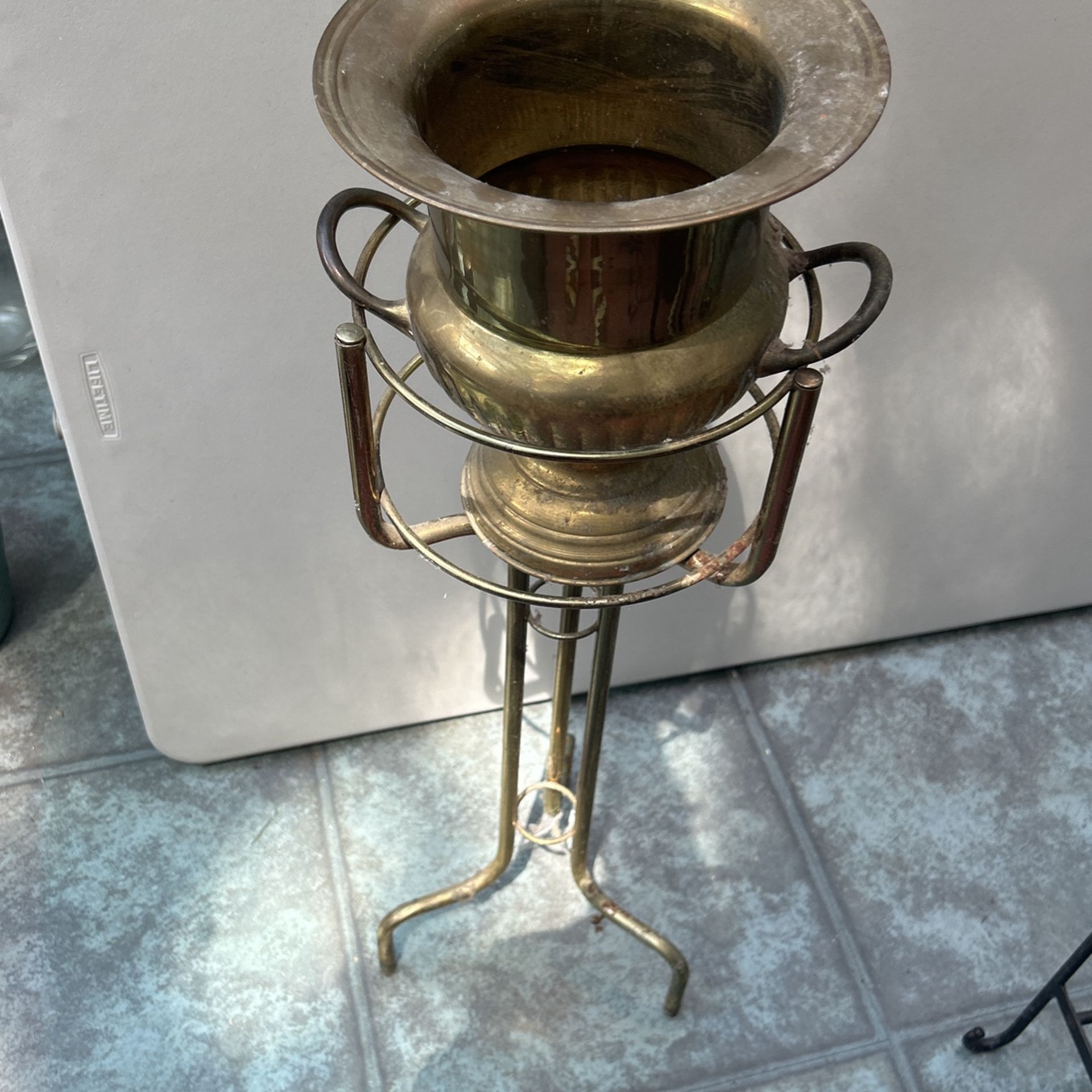 Brass Base With Stand