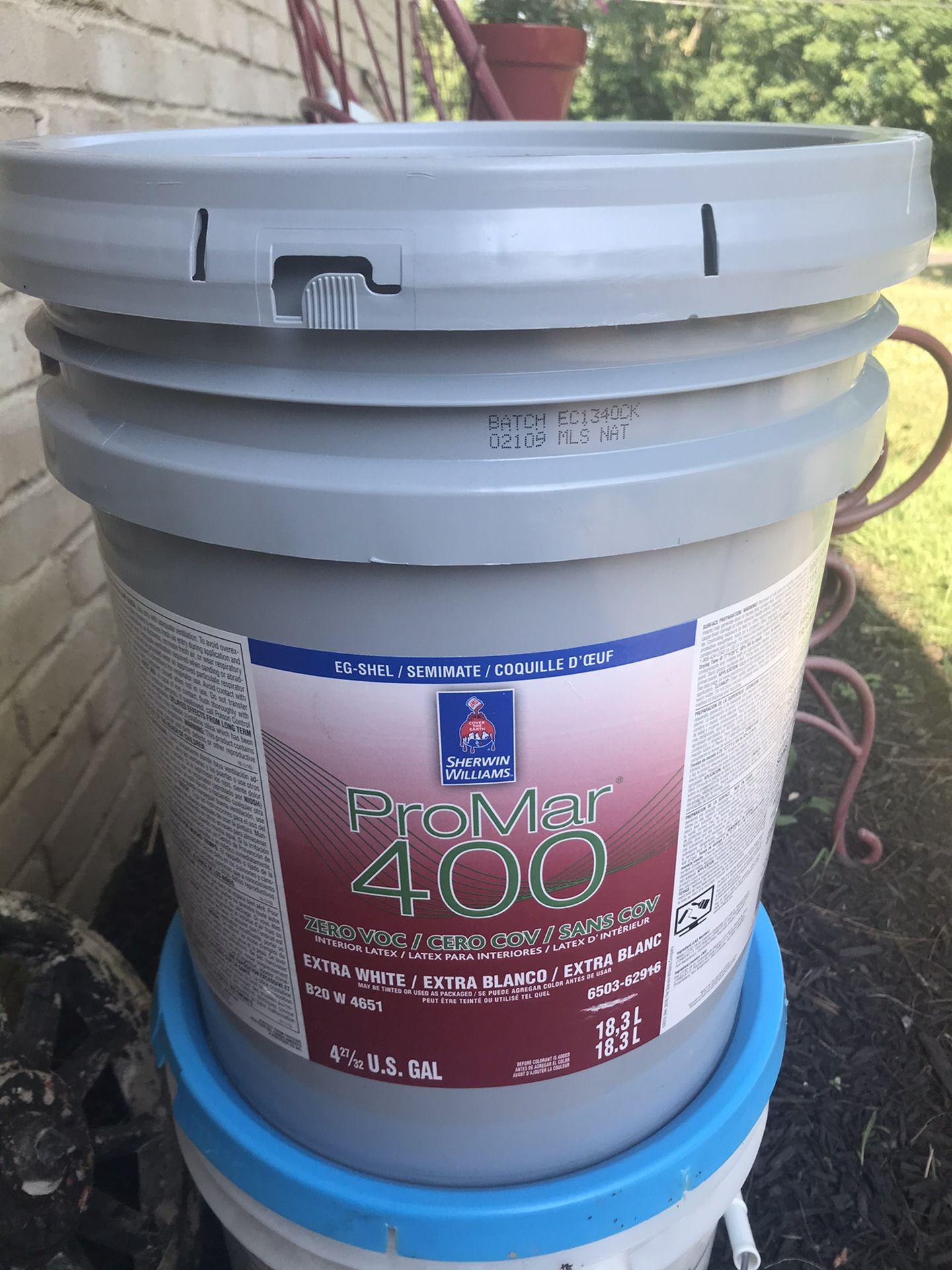 5 Gallon interior paint