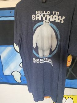 Disney Baymax Shirt Men’s Xl 