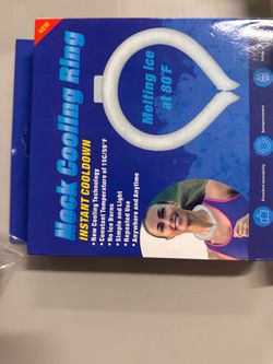 Instant Cooling Neck Ring – Reusable Cooling Collar