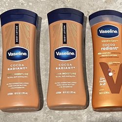 Vaseline Intensive Care Radiant Non Greasy Body Lotion, Cocoa, 10 fl oz