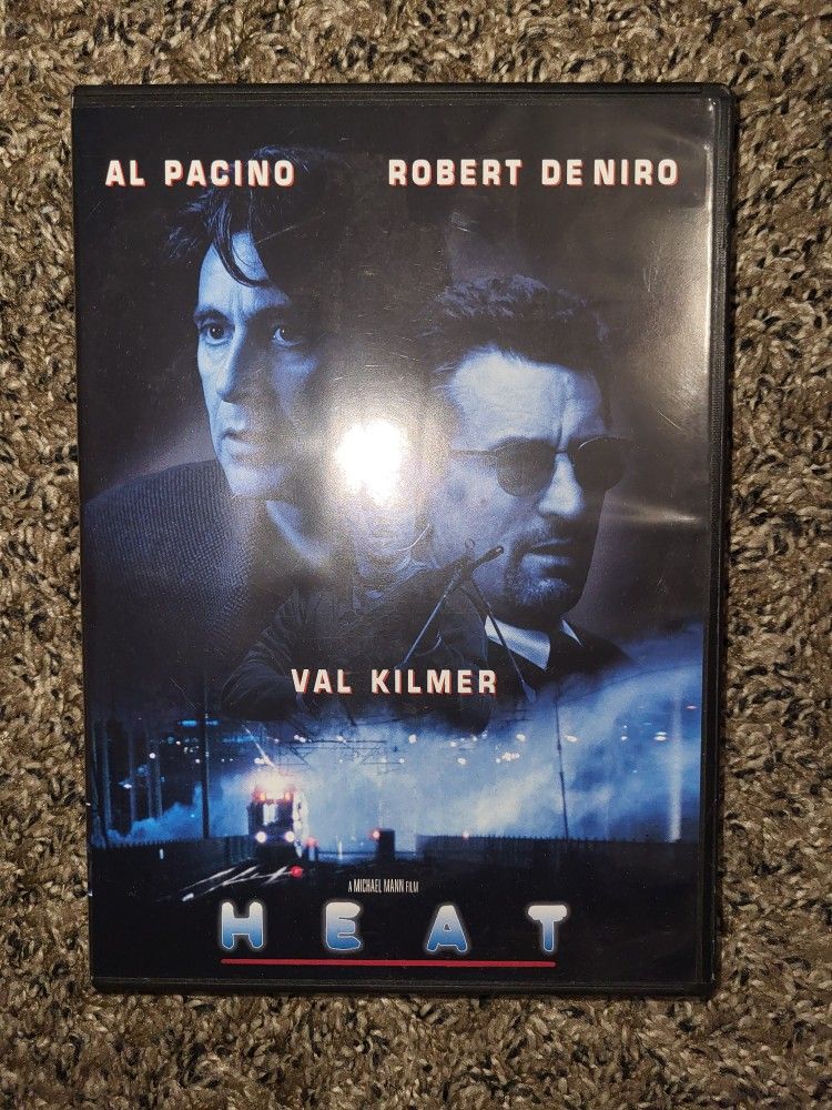Heat: A Los Angeles Crime Saga DVD 1995 Al Pacino Robert De Niro Val Kilmer