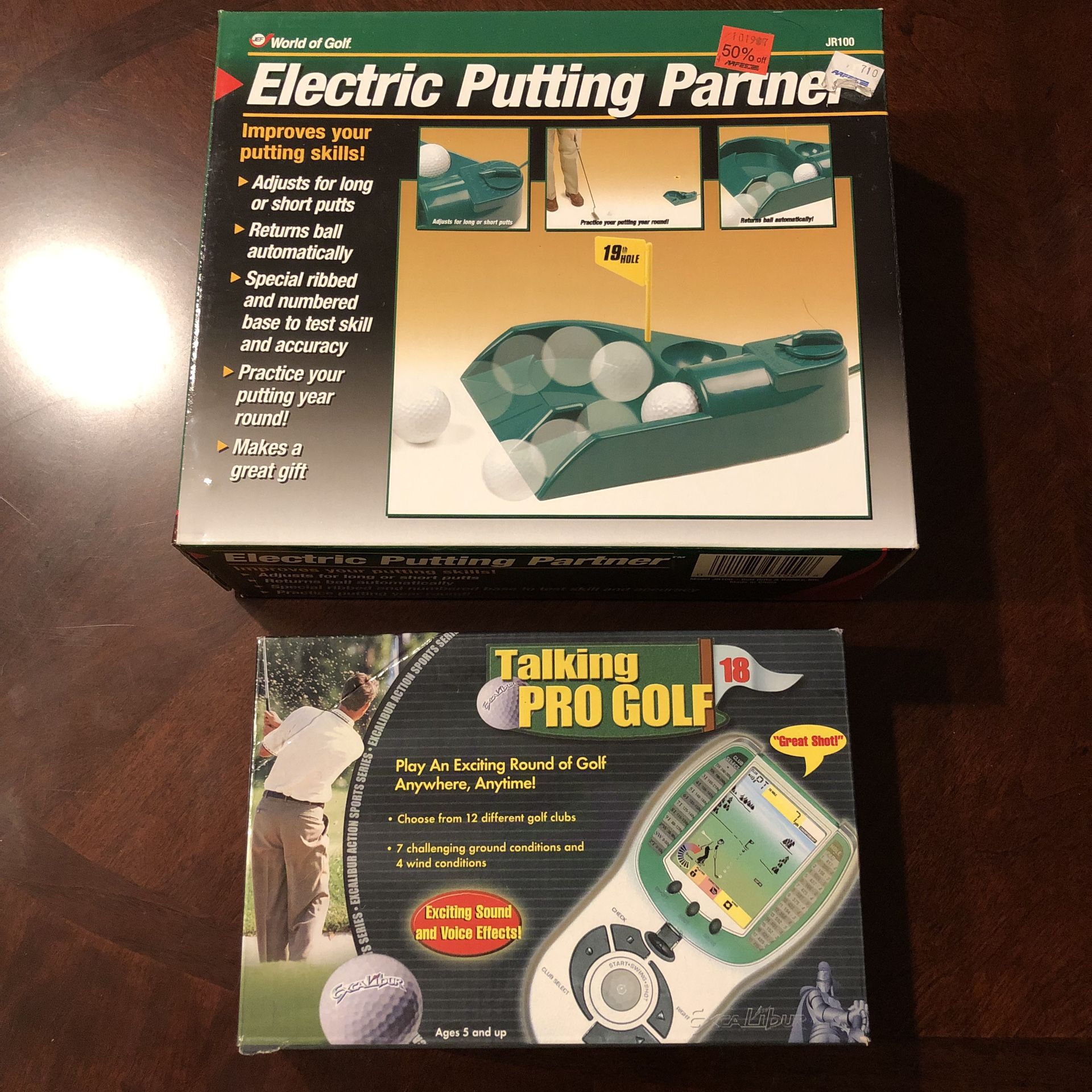 NEW!! Electric Putting Partner & Talking Pro Golf