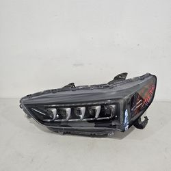 Acura Tlx Left Driver Headlight Aspec Black 2018 2019 2020 
