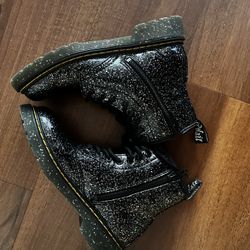 Dr. Martens 1460 KIDS Black Glitter 