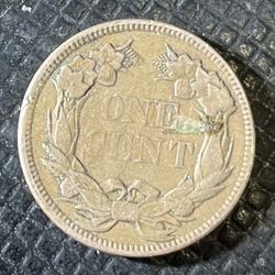 1858 One Cent Coin (flying Eagle). 
