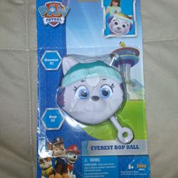 NEW Paw Patrol inflatable Everest "bop it bounce it" ball $2 FIRM