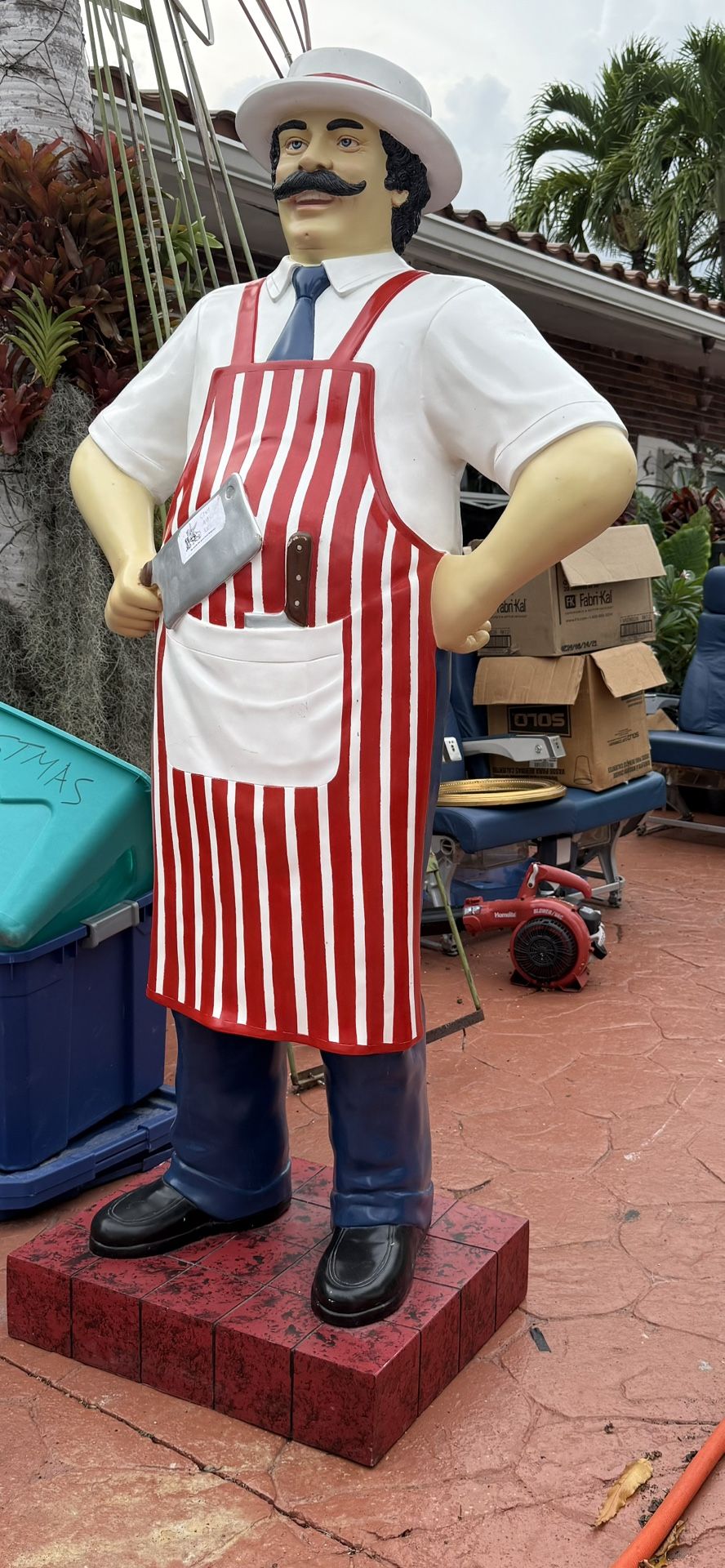 Chef Statue