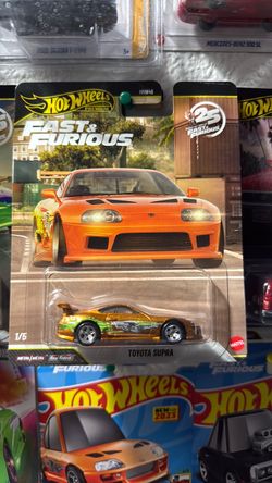 Hot Wheels Premium Fast & Furious Toyota Supra