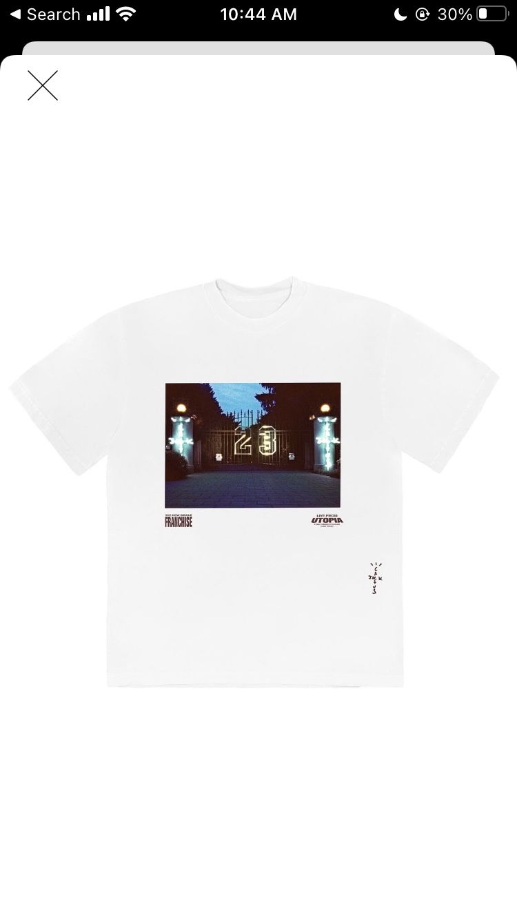 Travis Scott Gates Shirt