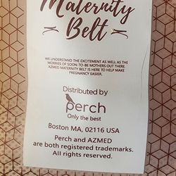AZMED Nude Maternity Belt NEVER USED