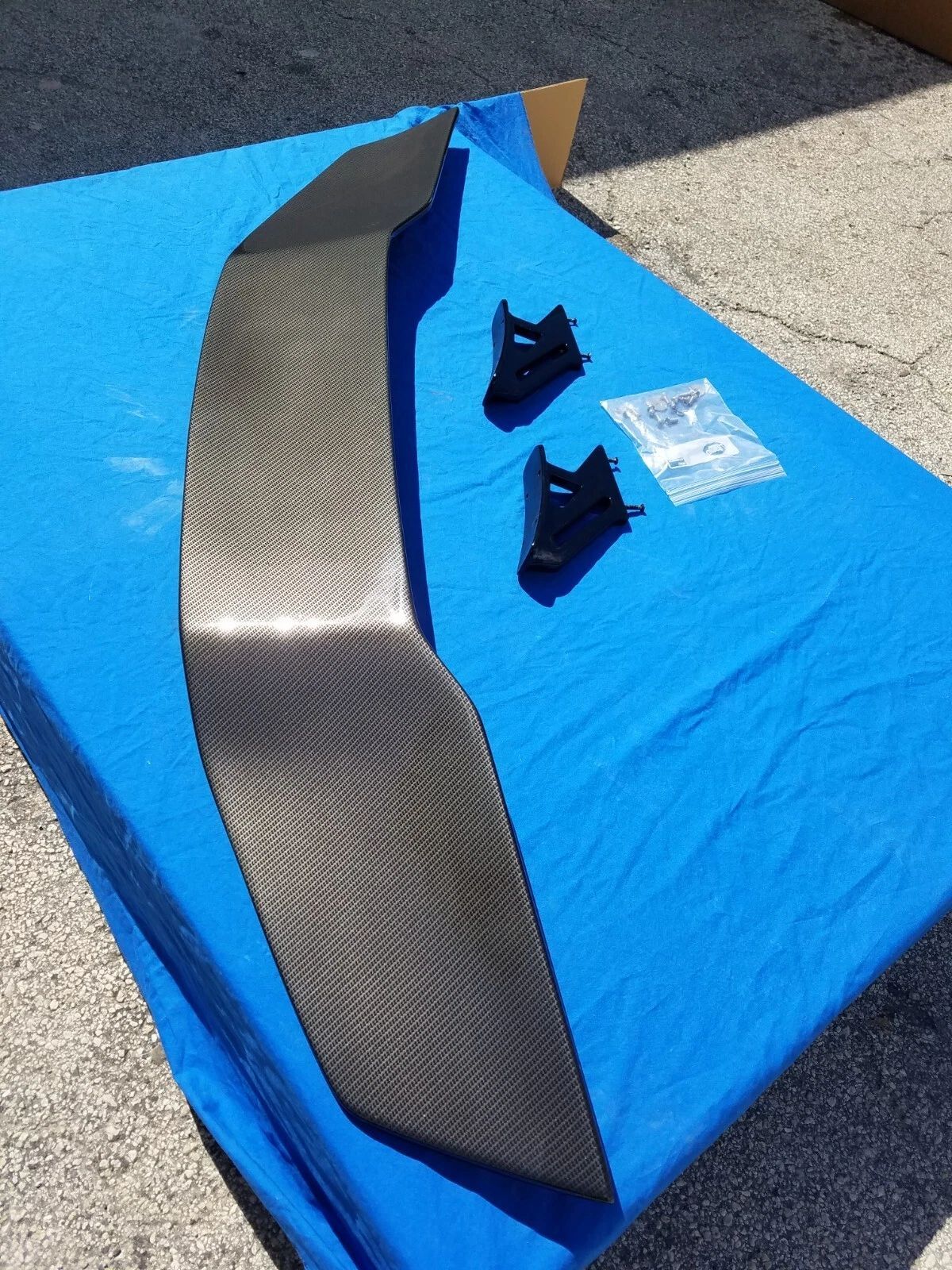 Aventador 2012 2013 2014 2015 2016 2017 Rear Trunk Lid Wing Spoiler SV Style unpainted FRP Part