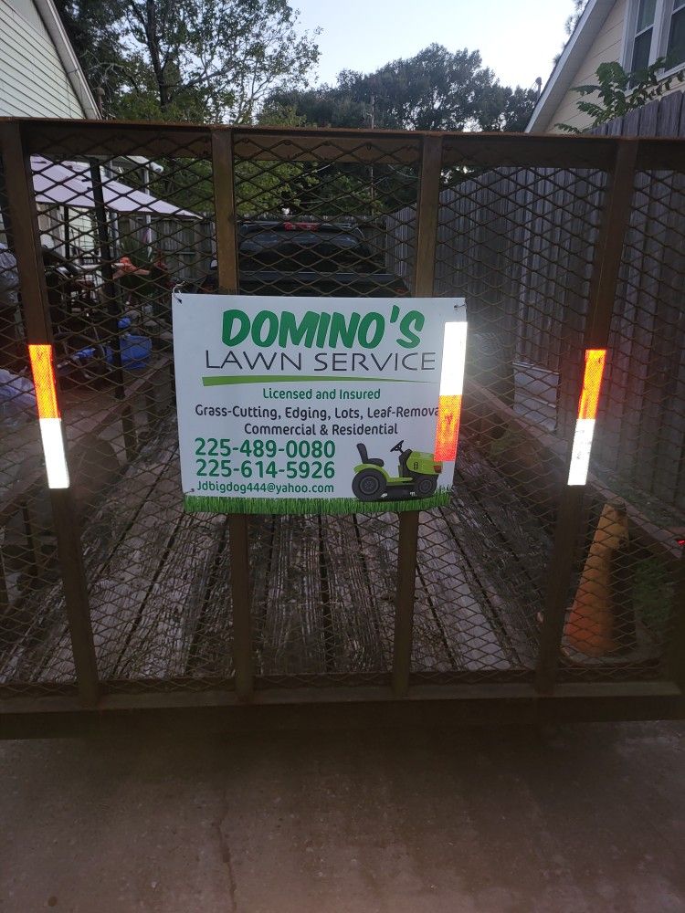 Domino's lawn service