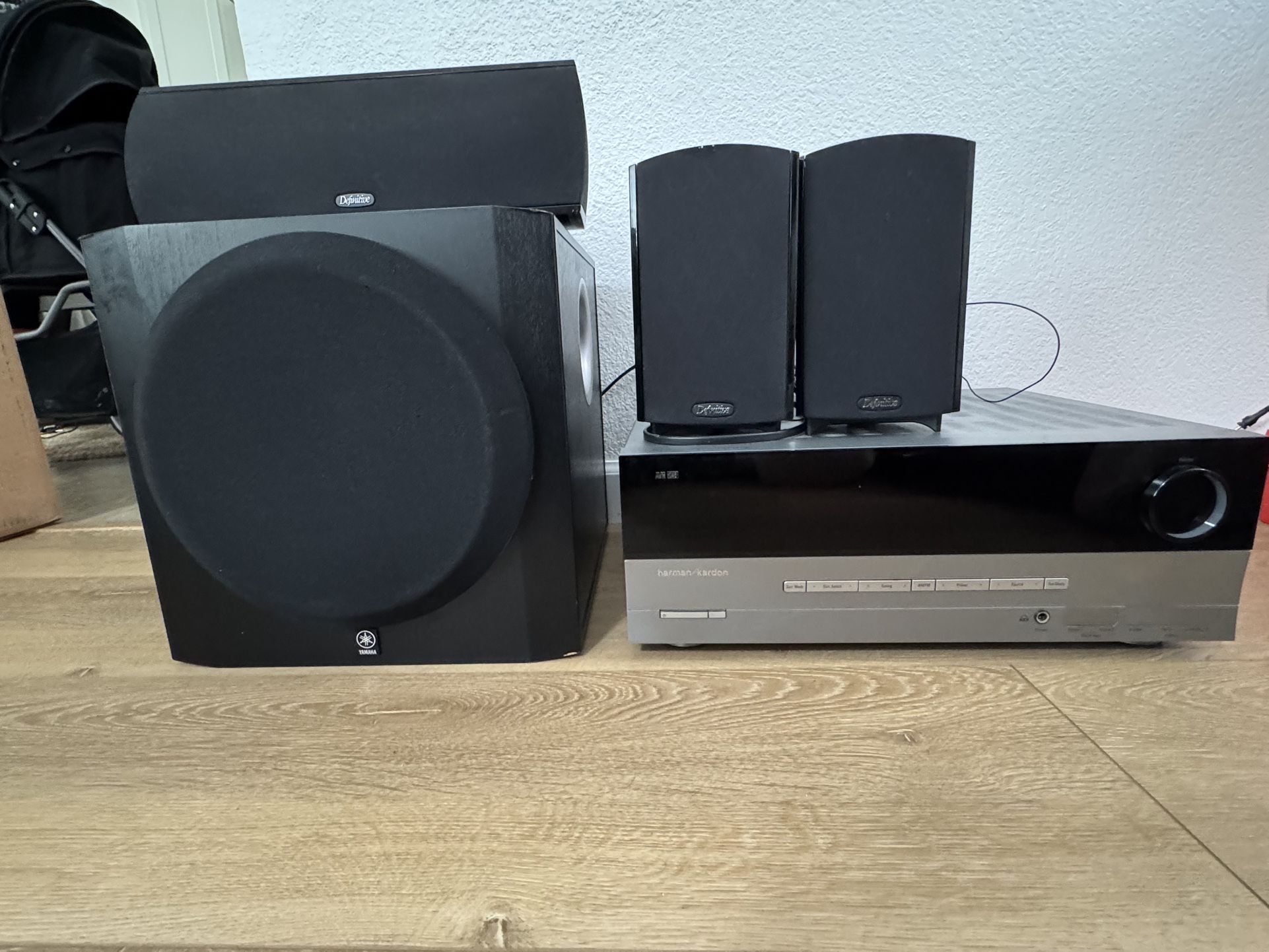 Speaker and Subwoofer System
