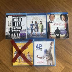 Lot of 4 Drama Blu-ray DVD Movies