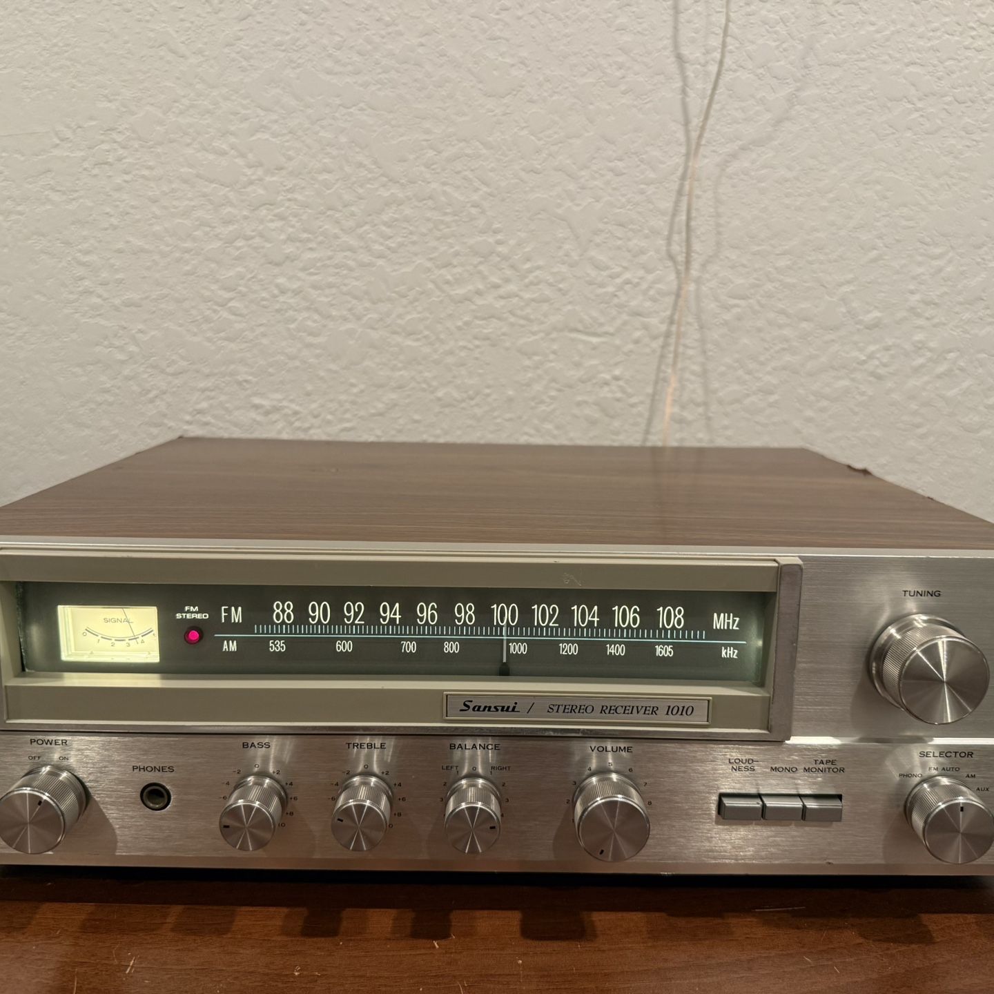 SANSUI 1010 Stereo Receiver Working for Sale in Covina, CA - OfferUp