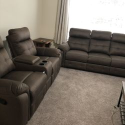 Two Reclining Couches