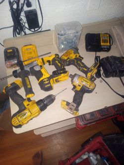 DeWalt tools