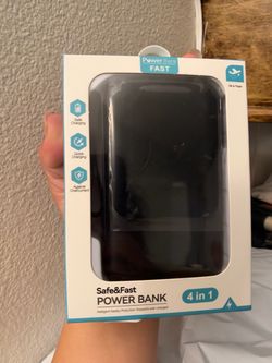 ⚡ Safe & Fast 4-in-1 Power Bank – $15 FIRM 🔋