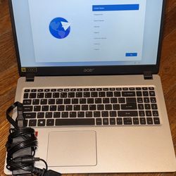 Acer Aspire A515-43 15.6" Laptop – Ryzen 3, 8GB RAM, 256GB SSD, Charger Included
