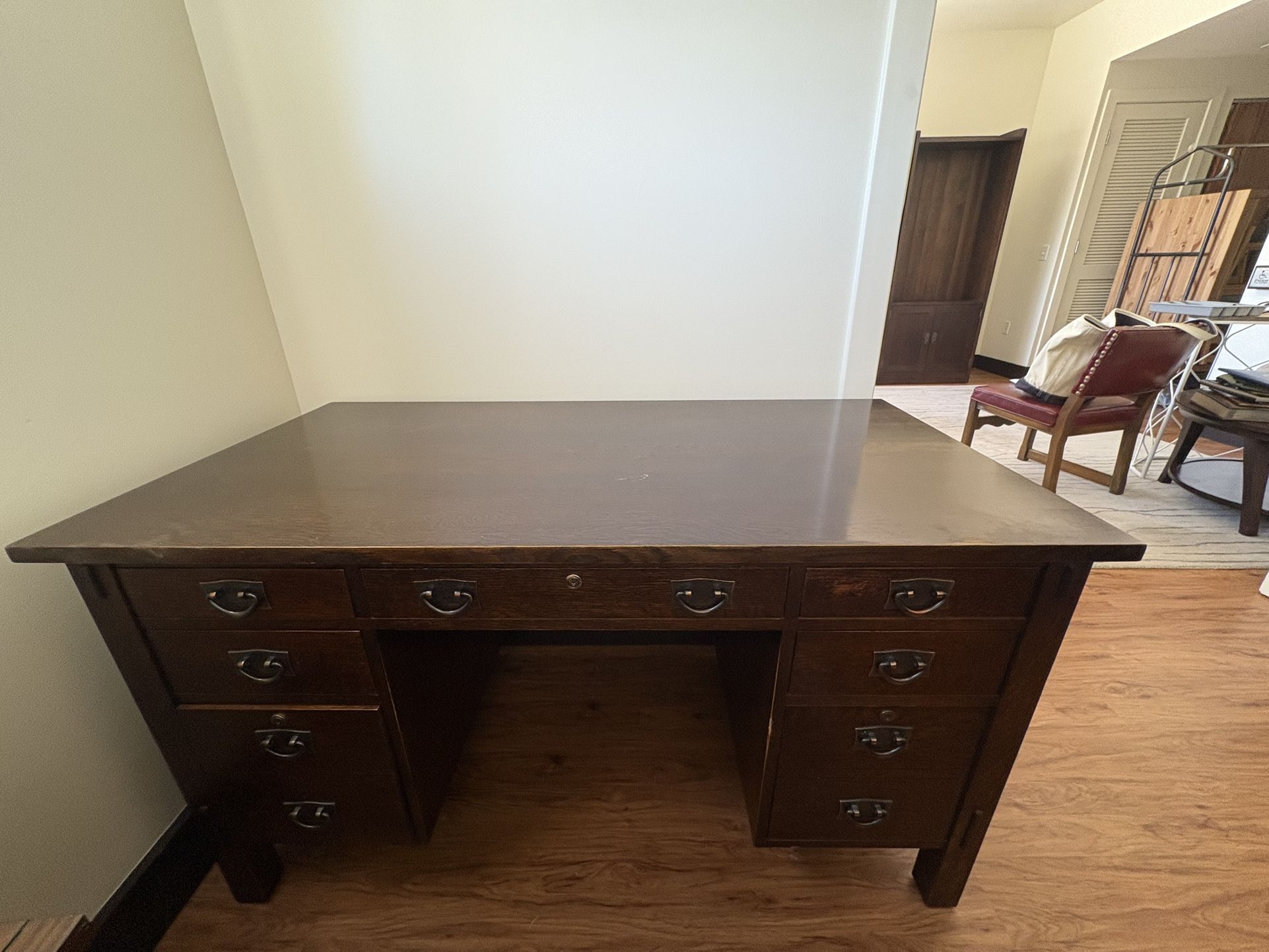 Stickley Desk And Table